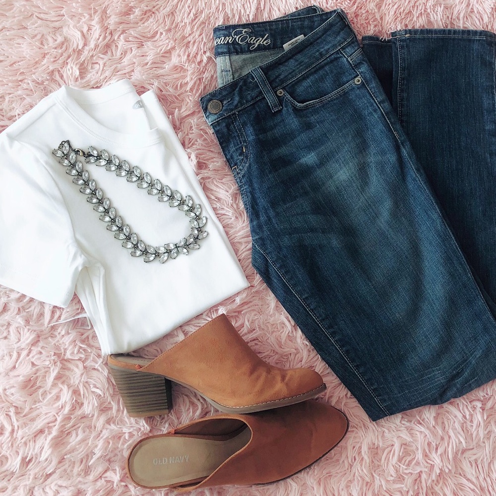 American Eagle Live Your Life Straight Leg Jeans